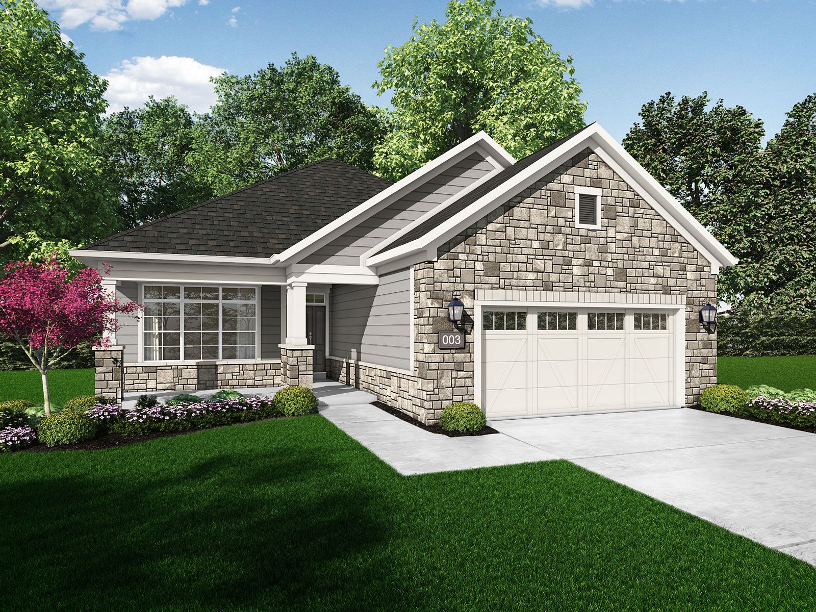 Willow Glen por Apple Tree Homes en Green Bay Wisconsin