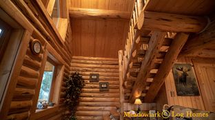 Retreat Cabin 18 X 24 Meadowlark Log Homes - Meadowlark Log Homes: Libby, Washington - Meadowlark Log Homes