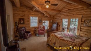 Swiss Chalet - Meadowlark Log Homes: Libby, Washington - Meadowlark Log Homes