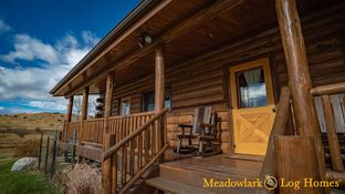 Montana Chalet - Meadowlark Log Homes: Libby, Washington - Meadowlark Log Homes