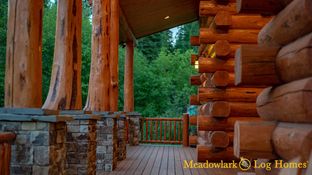 Montana Lodge - Meadowlark Log Homes: Libby, Washington - Meadowlark Log Homes