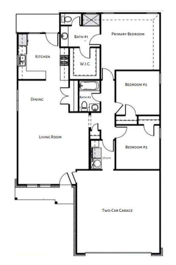 Mission Ranch por Ranger Home Builders en Bryan-College Station Texas