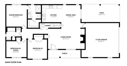 Sycamore Ranch Floor Plan - Pocono Mountain Homes