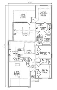 One Floor Plan - Executive Homes, LLC