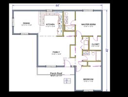 Clear Lake 1200 Floor Plan - Skagit Design Homes