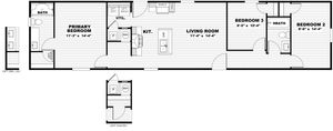 Intuition Floor Plan - Freedom Homes of Alexander