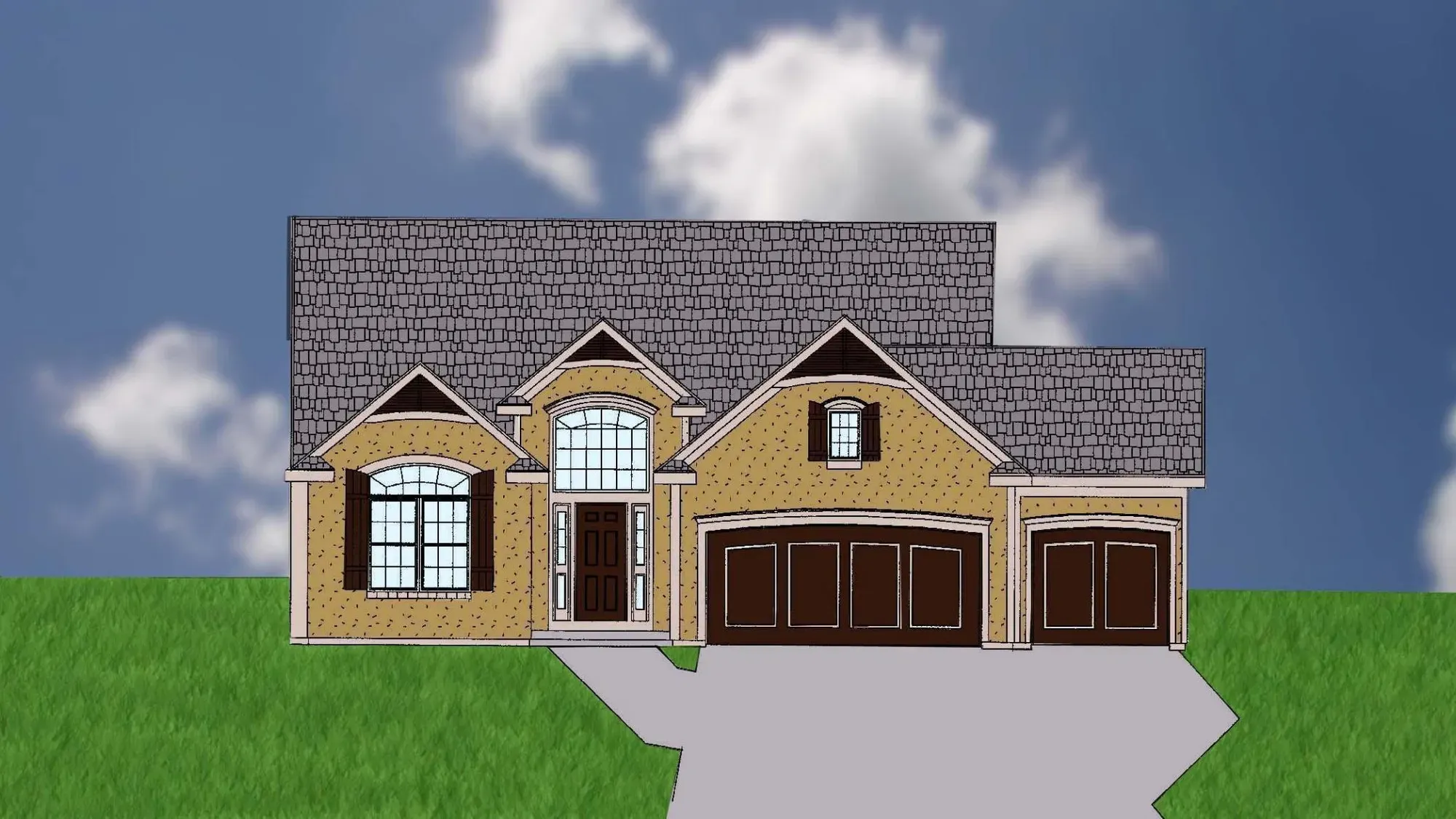 casa en Stonebridge Trails por Chris George Custom Homes