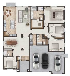 The Nevada Floor Plan - Artisan Homes