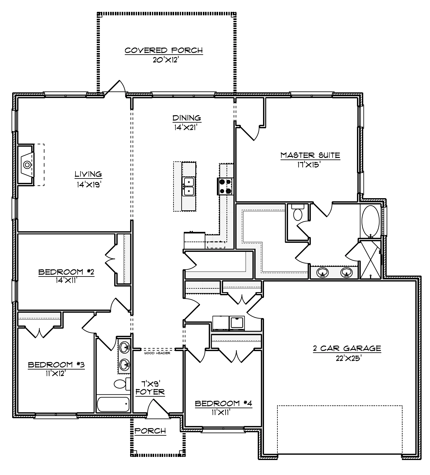casa en Bent Rail Estates por Dalton Homes