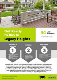 Legacy Heights por Ideal Builders en Fort Wayne Indiana