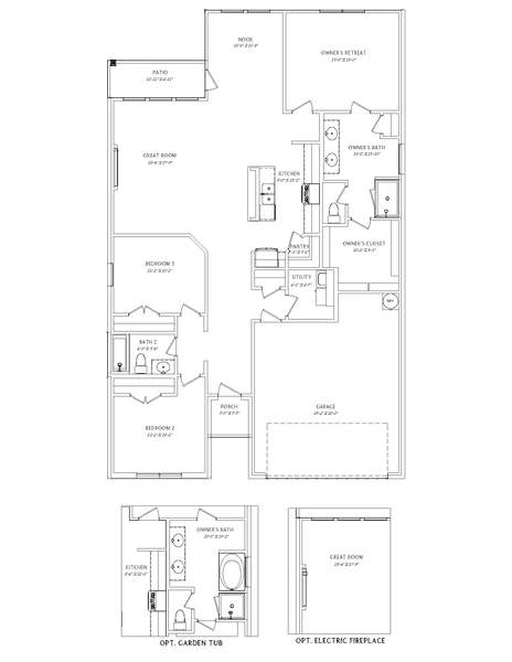 Plan Unknown by Graham Hart Home Builder in Fort Worth TX