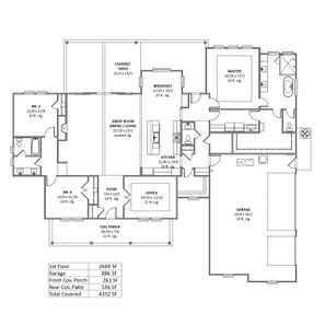 Lincoln III Floor Plan - Cope Equities LLC