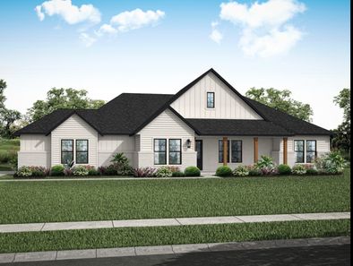 3385 Farmhouse by Gracepoint Homes in Houston TX