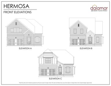 Hermosa Floor Plan - Dalamar Homes