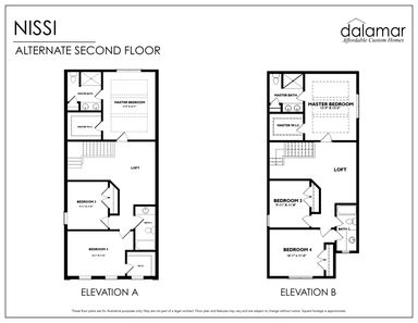 Nissi Floor Plan - Dalamar Homes