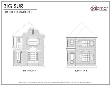 Big Sur Floor Plan - Dalamar Homes