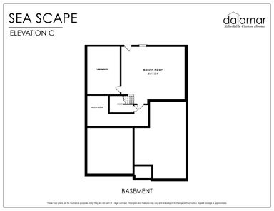 Sea Scape Floor Plan - Dalamar Homes