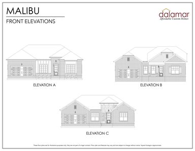 Malibu Floor Plan - Dalamar Homes