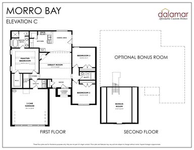 Morro Bay Floor Plan - Dalamar Homes