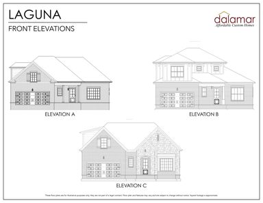 Laguna Floor Plan - Dalamar Homes