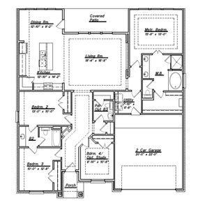 2050 Floor Plan - Colina Homes