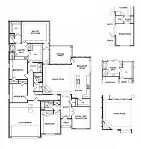 2349 Floor Plan - Colina Homes