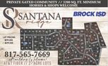 Santana Ridge Brock by LBK Home in Fort Worth Texas