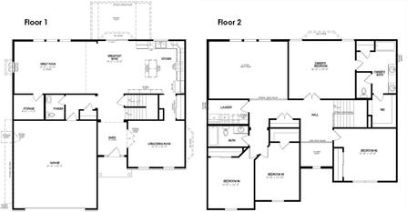 Oakbrook Floor Plan - Oberer Homes