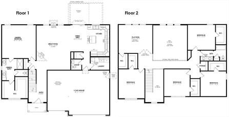 Wesley Floor Plan - Oberer Homes