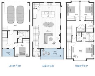 Braes Park por Westcott Homes en Seattle-Bellevue Washington