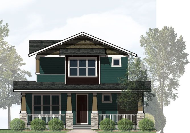 Bixler Place at Erie Village/TH por Porchfront Homes en Denver Colorado