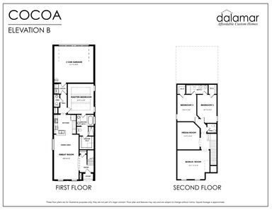 Ellersly Cocoa by Dalamar Homes in Nashville TN