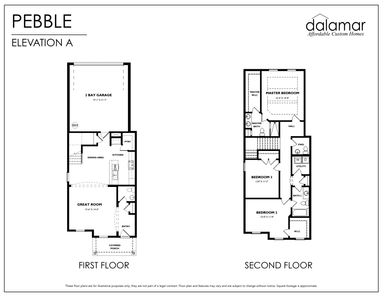 Ellersly Pebble Floor Plan - Dalamar Homes