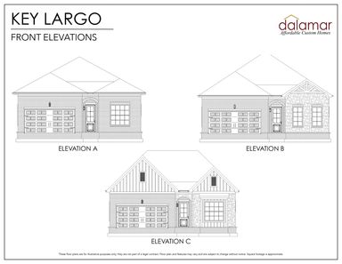 Key Largo Floor Plan - Dalamar Homes