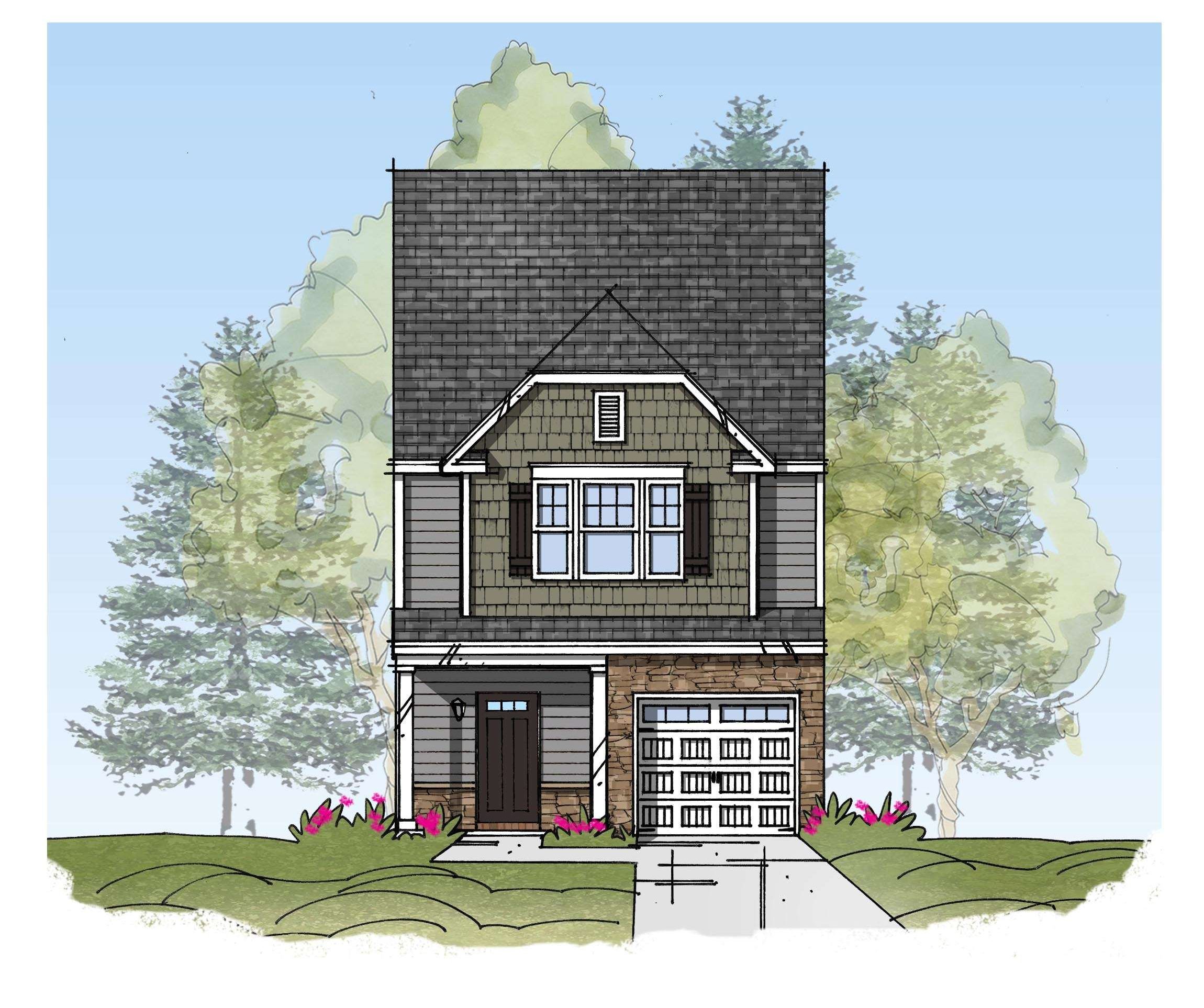 Burlington - Townes at Oakwood Square: Mebane, North Carolina - Tradition Homes