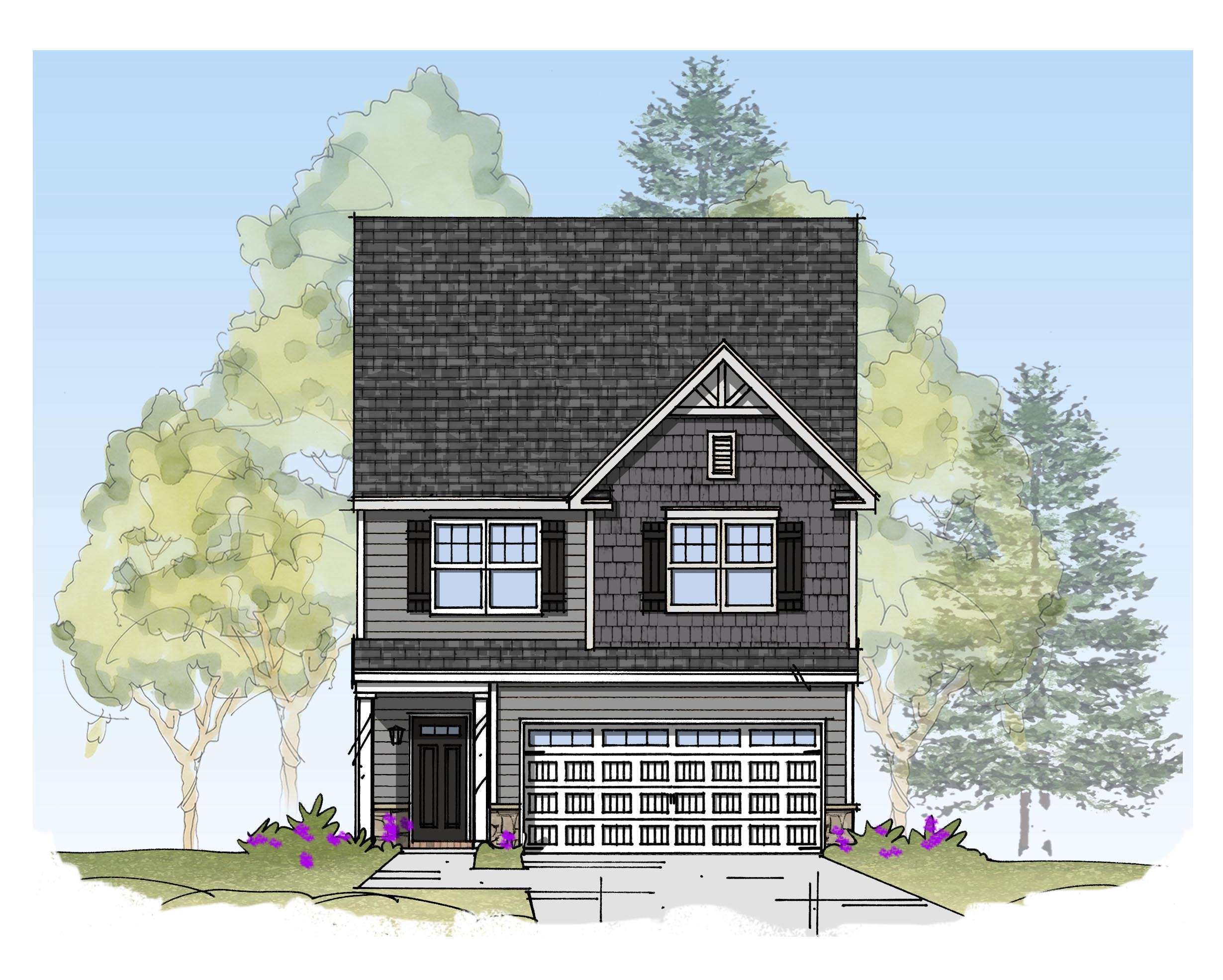 Elon - Townes at Oakwood Square: Mebane, North Carolina - Tradition Homes