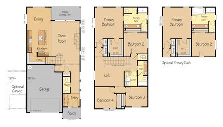 Beaverton OR Floor Plan - Pacific Lifestyle Homes