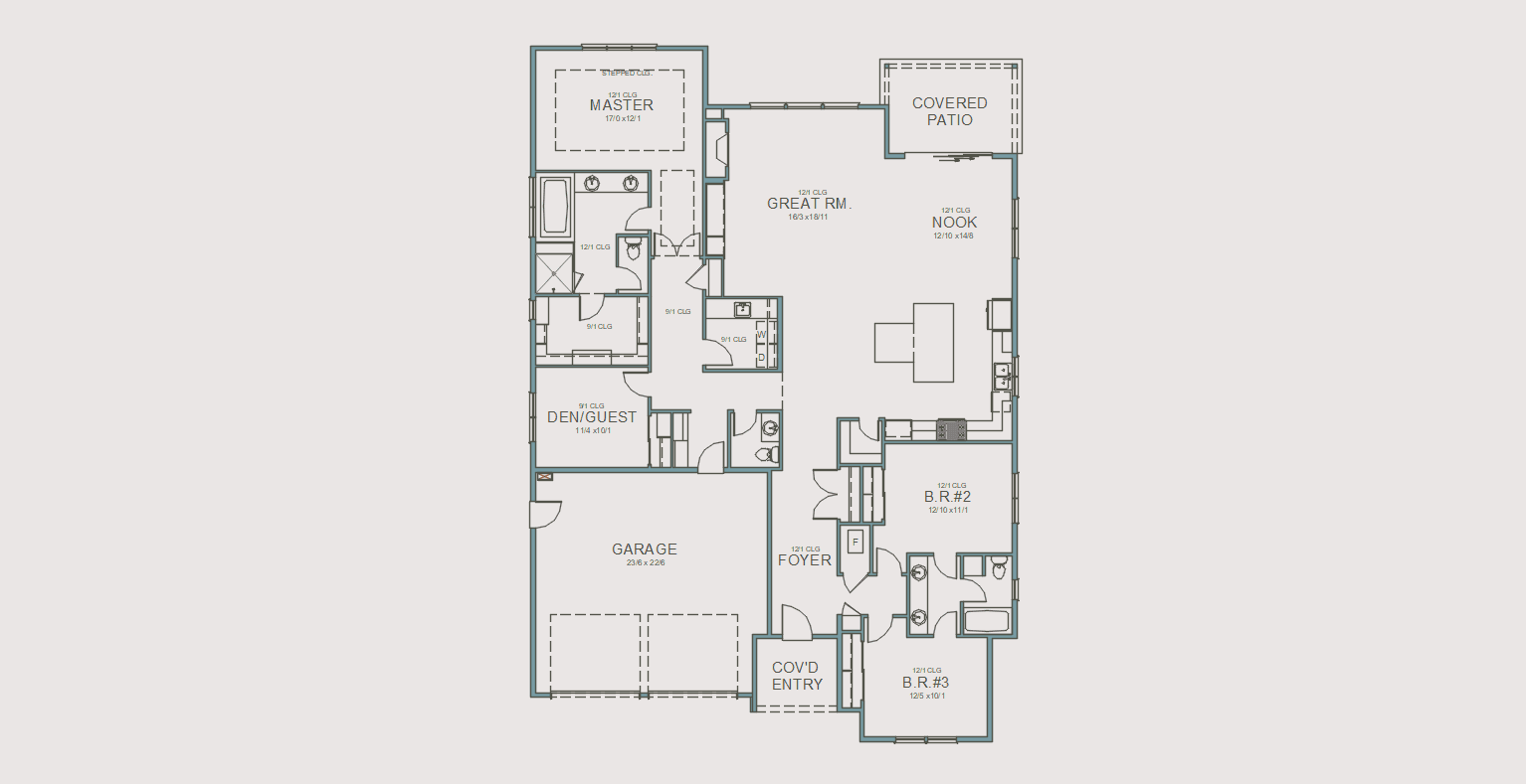 Everett Heights por West Hills Homes NW en Portland-Vancouver Oregon
