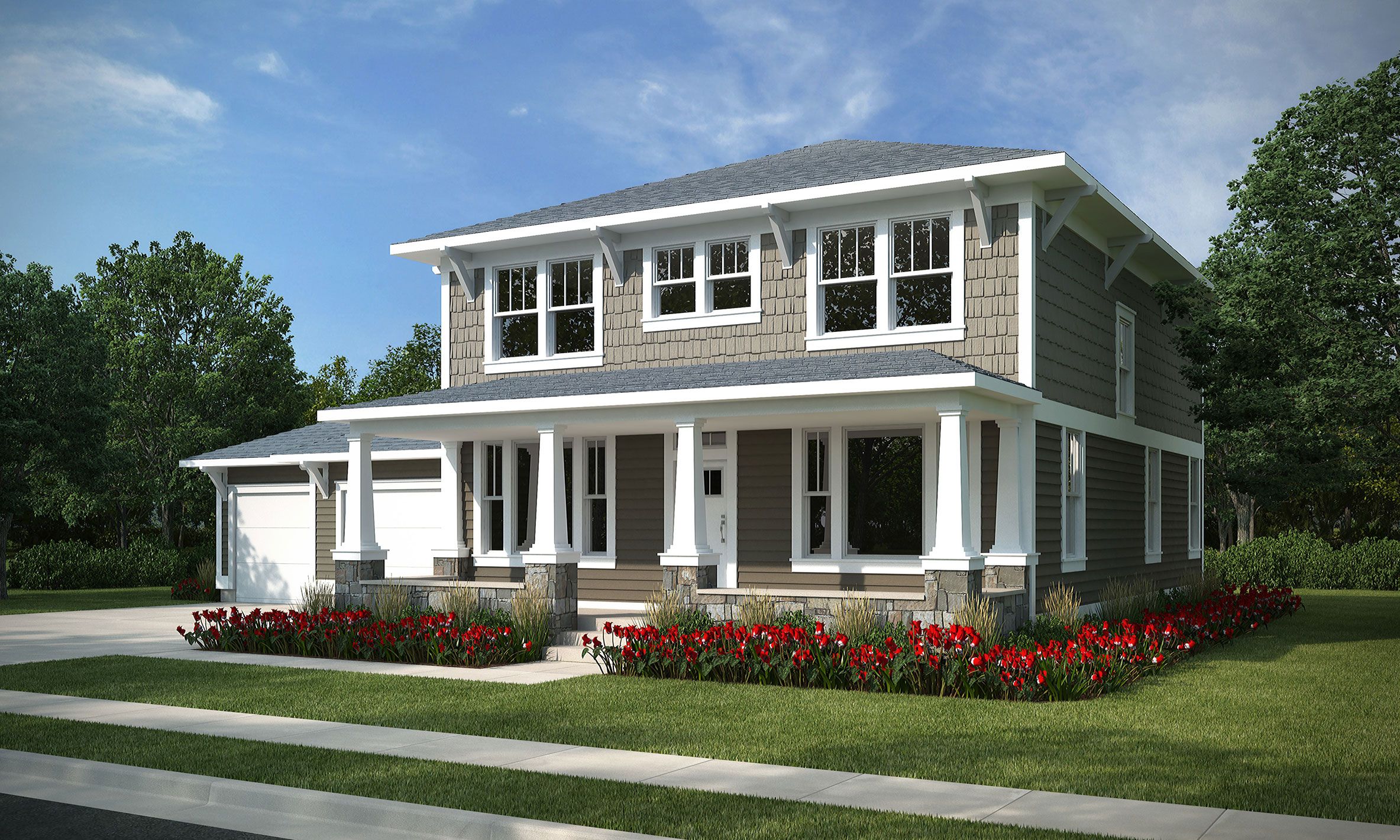 Arlington - Daybreak/Watermark/Luxury Estates: South Jordan, Utah - Rainey Homes