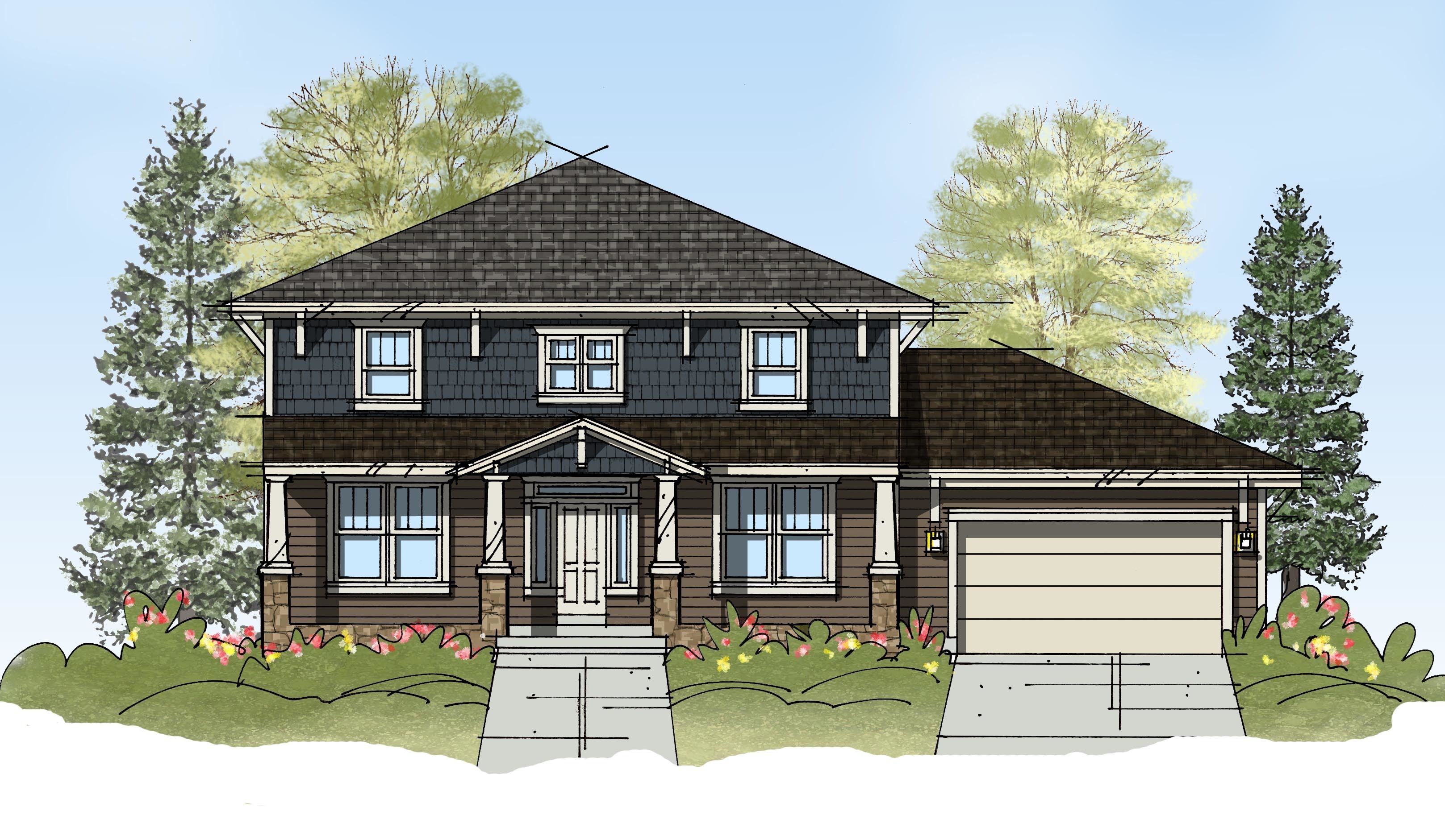 Bellevue - Terraine: Saratoga Springs, Utah - Rainey Homes