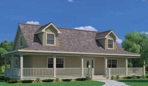 Providence 44 Cape Cod Modular Home Unfinished 2 N Floor Plan - Next Modular