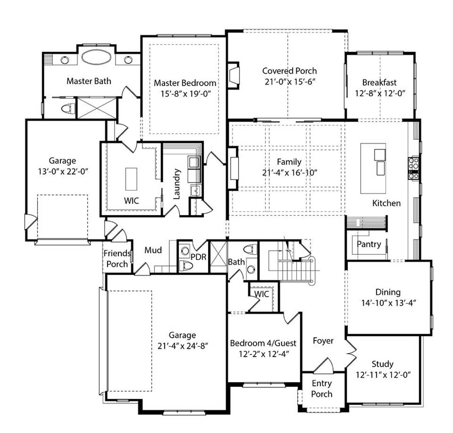 casa en Creedmoor Manor por Wagoner Homes