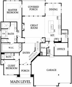 Sanibel Floor Plan - James Engle Custom Homes