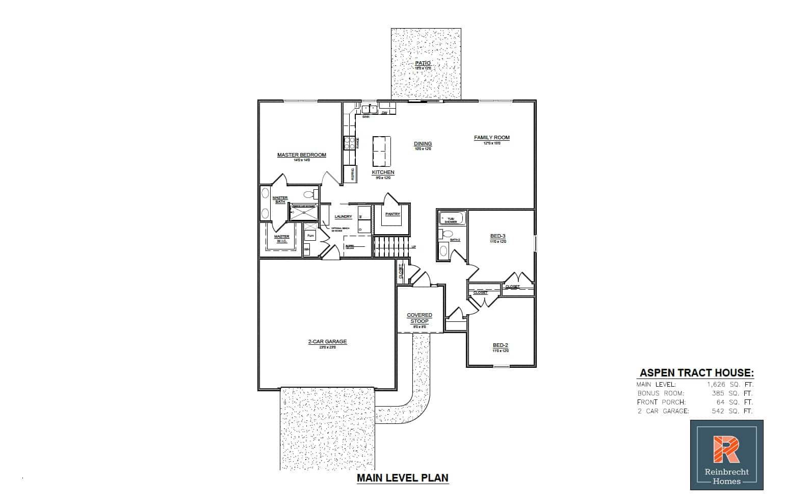 Aspen - Farmington Ridge IN Poseyville: Poseyville, Indiana - Reinbrecht Homes