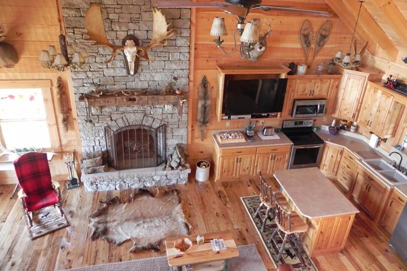 casa en Countrymark Log Homes por Countrymark Log Homes