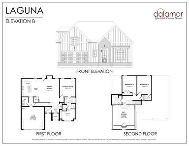 Laguna IN Magnolia Grove Floor Plan - Dalamar Homes