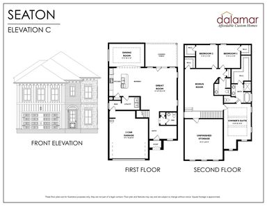 Seaton IN Magnolia Grove by Dalamar Homes in Nashville TN