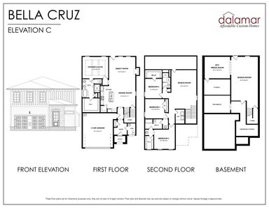 Bella Cruz IN Magnolia Grove Floor Plan - Dalamar Homes