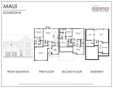 Maui IN Magnolia Grove Floor Plan - Dalamar Homes