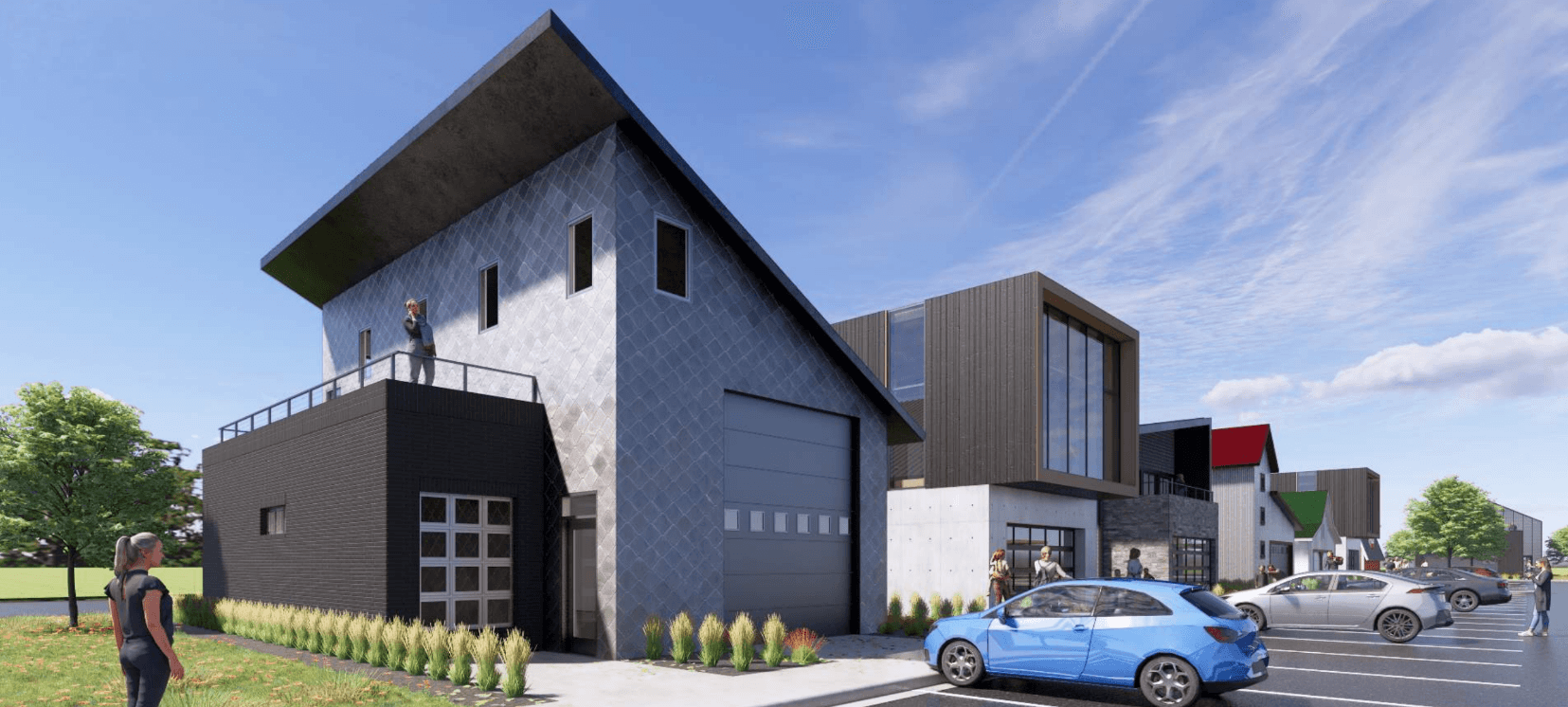 casa en The Cove Shop Condos por Verity Homes